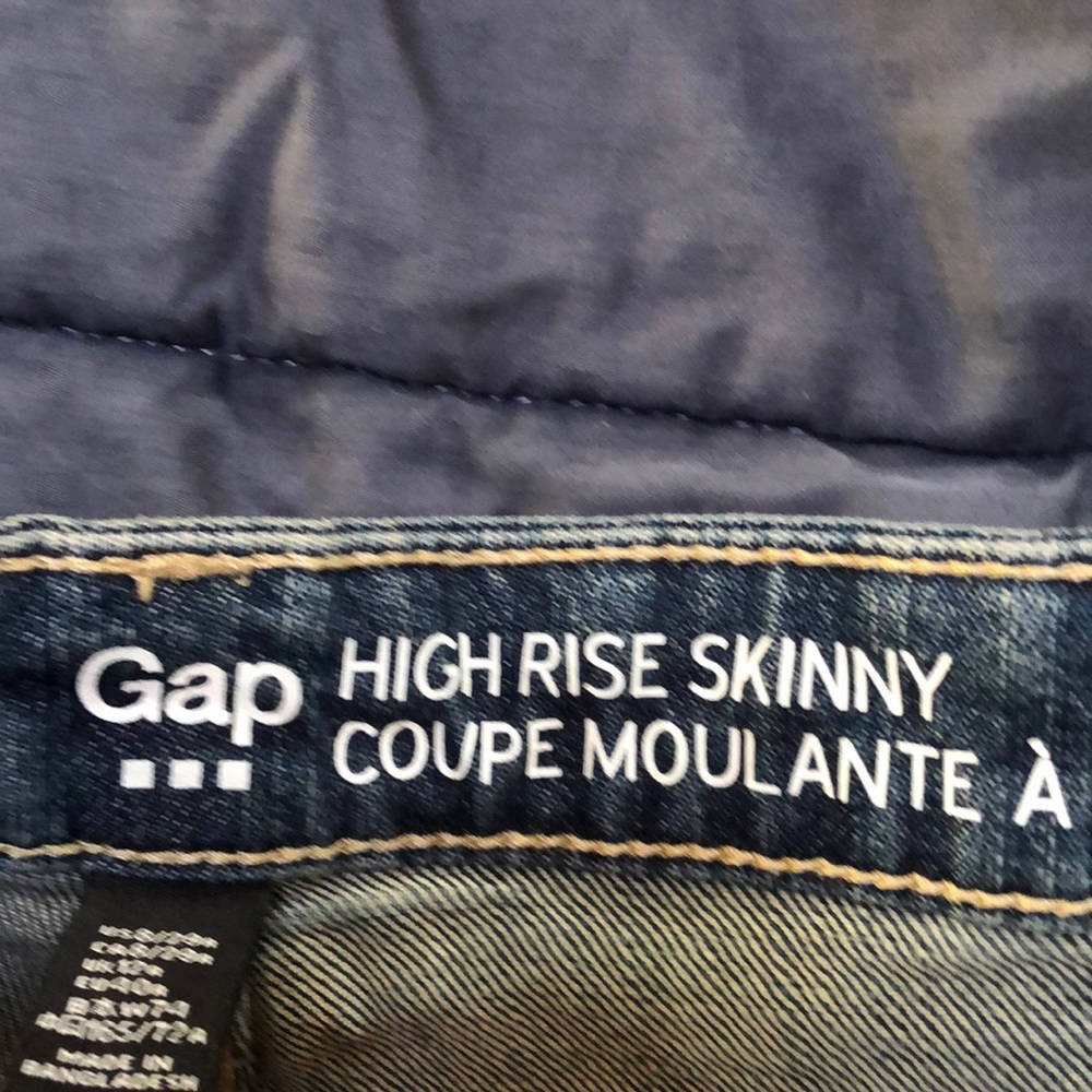 GAP High Rise Skinny